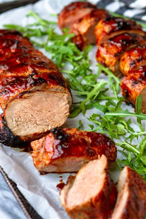 Sweet And Spicy Bbq Grilled Pork Tenderloin Unsophisticook