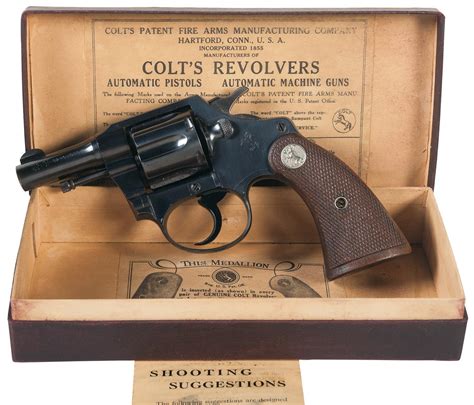 Colt Police Positive Special Revolver Firearms Auction Lot 3560
