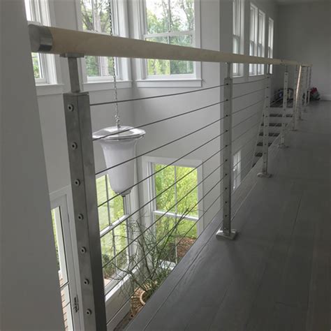 Stainless Steel Cable Railing Cable Railing Systems Metal Posts