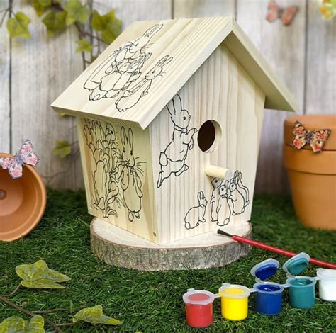 Peter Rabbit - Paint Your Own Bird House - Little Goose Toys