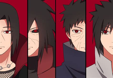 Sasuke And Itachi Madara Uchiha Kakashi Hatake Naruto Uzumaki Anime