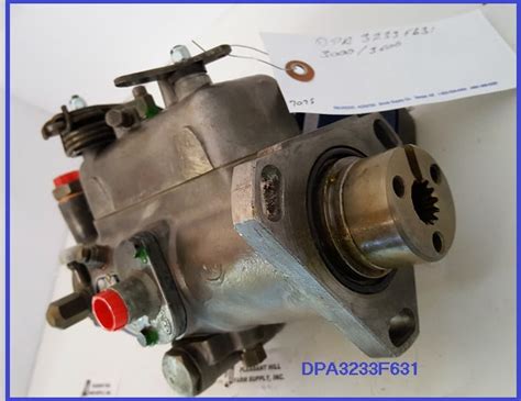 Fuel Injection Pump Dpa3233f631 Fd 30003600 3 Cyl D6nn9a543j