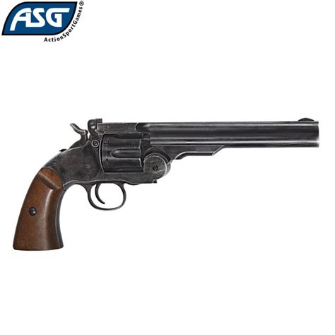 Asg Schofield Airsoft Revolver 6 Co2 Shogun Airsoft Specialist