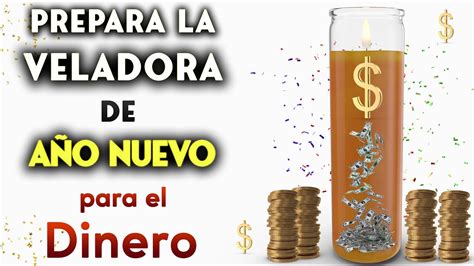 Poderosa Veladora De A O Nuevo Para Tener Dinero Clientes Trabajo