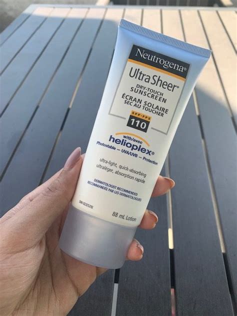 Neutrogena Spf 110 Sunscreen Video Demo Canadian Beauty