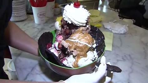 Fentons Creamery Dares Customers To Tackle Super Bowl Themed Sundae