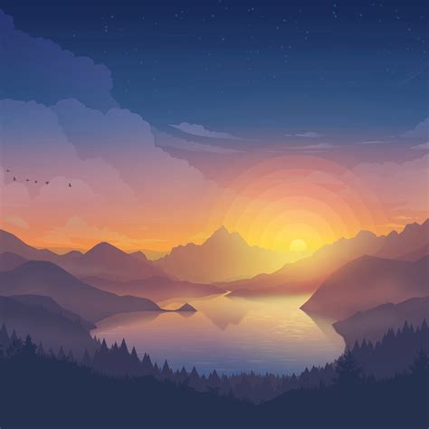 Vector Landscape Our First Dynamic Wallpaper For Macos Mojave And