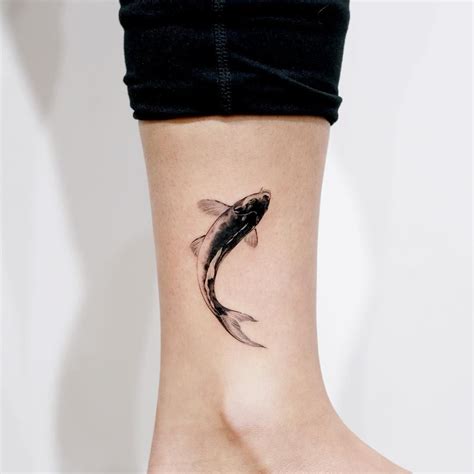 Incredible Small Koi Fish Tattoo Idea Salmon Tattoo Koi Tattoo