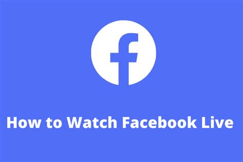 How To Watch Facebook Live On Phone Computer And Tv
