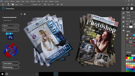 Revista Editable Con Photoshop Youtube