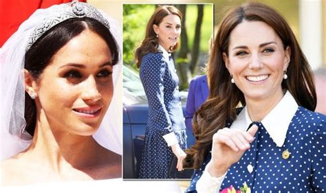 Kate Middleton News Bletchley Park Dress Copied From Meghans Wedding