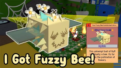 Please poke that like button! I Got New Mythic Fuzzy Bee In Bee Swarm Simulator Update ...