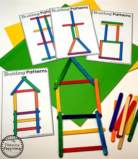 Preschool Construction Theme Planning Playtime Preschool Pattern