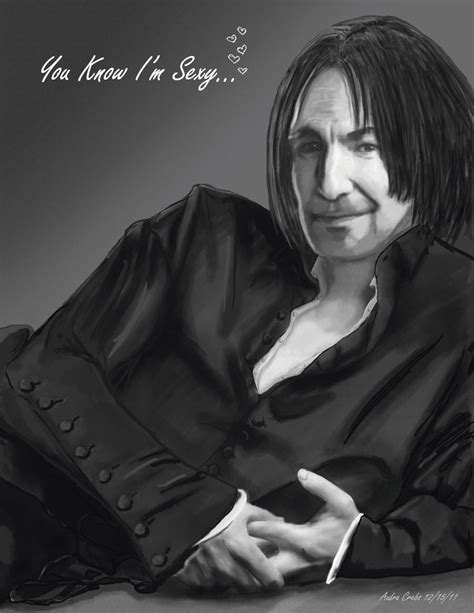 Sexy Snape By Arcrebs On Deviantart