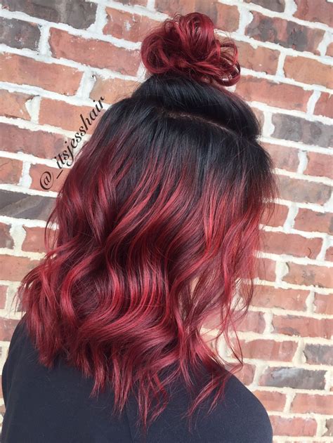 Red Hair With Shadow Root Rootsa