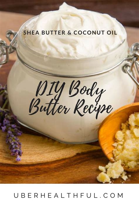 Diy Body Butter Recipe With Shea Butter And Coconut Oil With Essential
