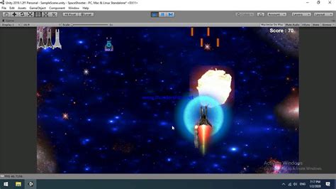 Unity 2d Space Shooter Youtube