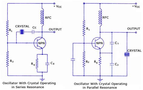 Electrical 2 Pin Crystal Oscillator Crystal Oscillator Circuit