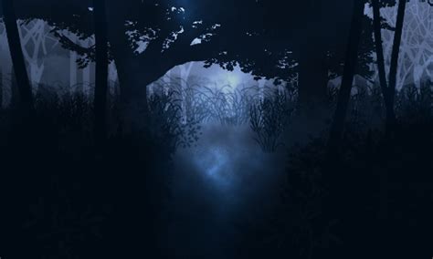 Night Forest Scene By Spacepanda On Newgrounds