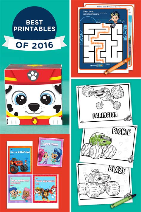Nick Jr Printables - Printable Word Searches