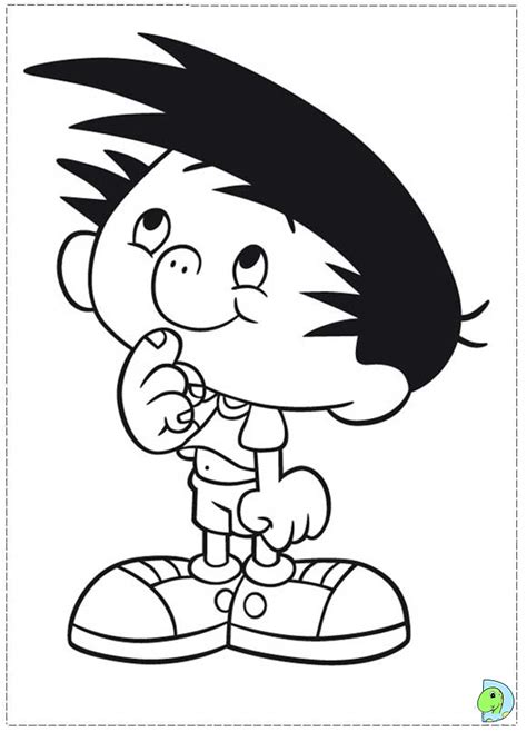 If the 'download' 'print' buttons don't work, reload this page by f5 or. Bobby's World Coloring page- DinoKids.org