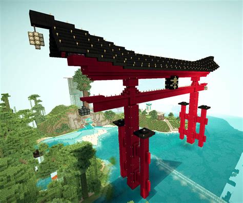 Xxl Torii Gate Minecraft Project