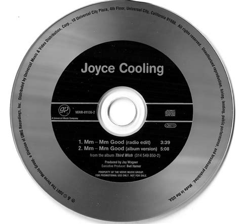 Joyce Cooling Mm Mm Good 2001 Cd Discogs