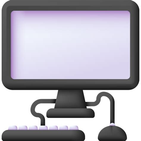 3d Computer 3d Color Icon