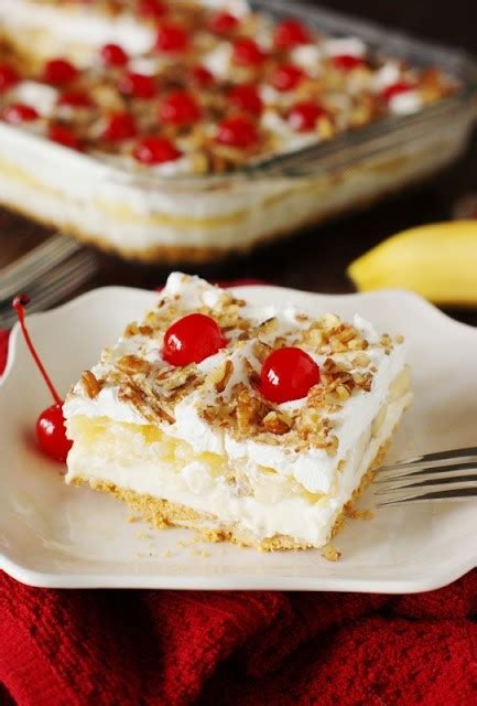 Cooking time is chillng time here. No-Bake Banana Split Cake | Laura | Copy Me That