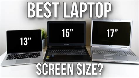 Best Laptop Screen Size 13” Vs 15” Vs 17” Youtube