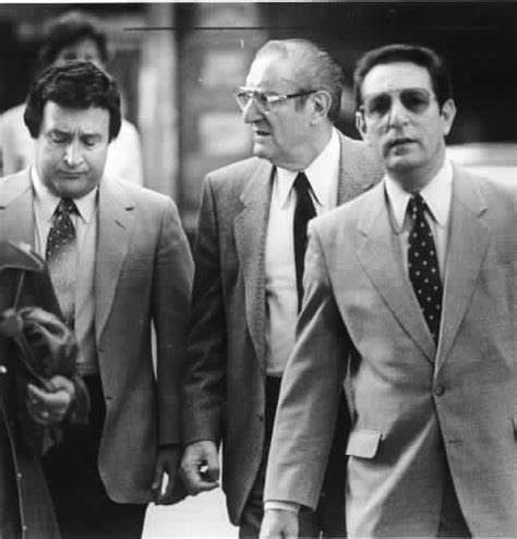Tommy Bilotti Of Eltingville Left And Paul Castellano Of Todt Hill Head To Manhattan Federal