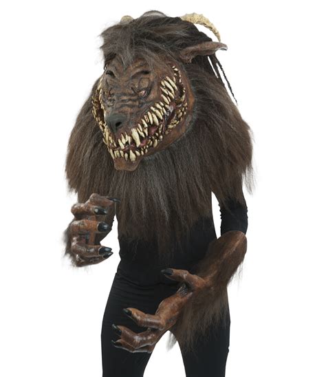 Snarling Werewolf Latex Mask Ghoulish Productions