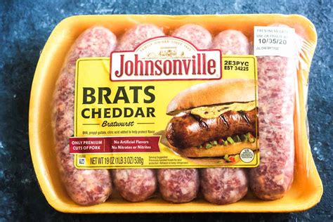 How To Cook Air Fryer Brats Johnsonville Cheddar Bratwurst The Top Meal