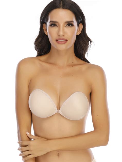 Sayfut Sayfut Adhesive Bra Push Up Strapless Backless Nude Invisible