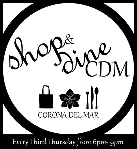 Corona del Mar Shop & Dine Thursday August 18 2016 – South OC Beaches