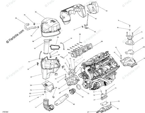 Sea Doo Gtx S Oem Parts Diagram For Engine Partzilla