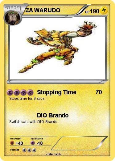 Pokémon Za Warudo 13 13 Stopping Time My Pokemon Card