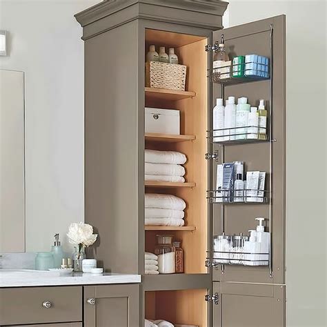 Tall Bathroom Storage Tall Linen Cabinets For Bathroom Ideas On Foter