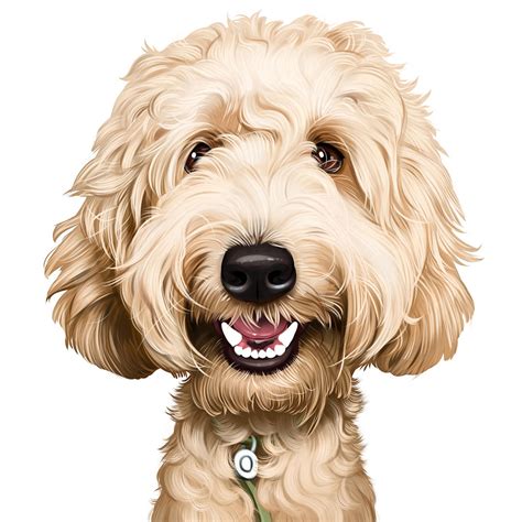 Labradoodle Dogs Clip Art Library