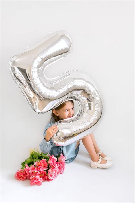 Folienballon Zahl Geburtstag Silber Sosachen