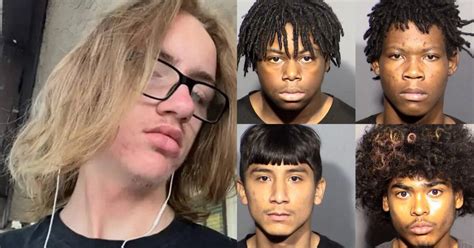 Las Vegas Police Release Booking Photos Of Four Teens Arrested In Connection With The Fatal