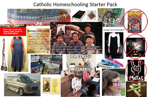 Catholic Homeschooling Starter Pack Created From Personal
