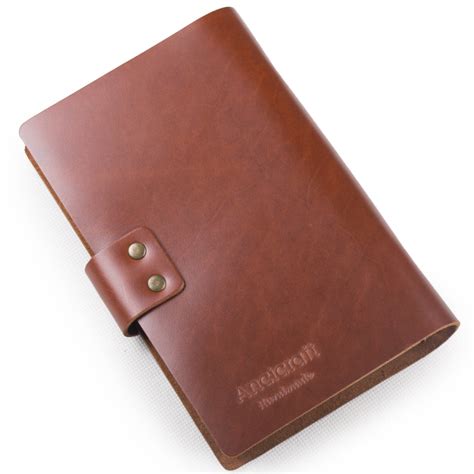 Small Simple Classic Genuine Leather Journal Notebook With Etsy