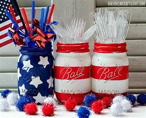 Fourth Of July Craft Ideas Patriotic Mantles And Centerpieces Mimis Dollhouse