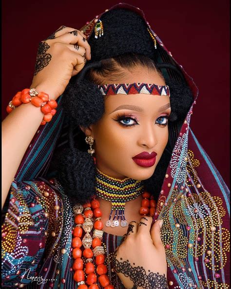 This Fulani Bridal Beauty Is The Right Serve Of Culture For Today Gorgeous Bridal Makeup