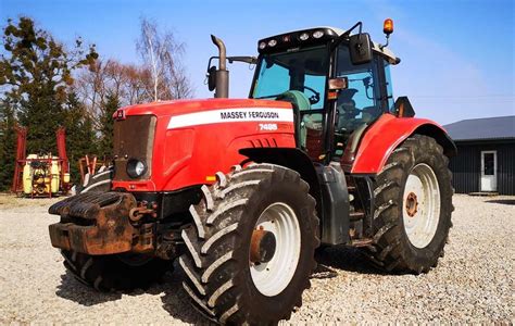 Tracteur Agricole Massey Ferguson 7495 Dyna Vt Doccasion 2008 En