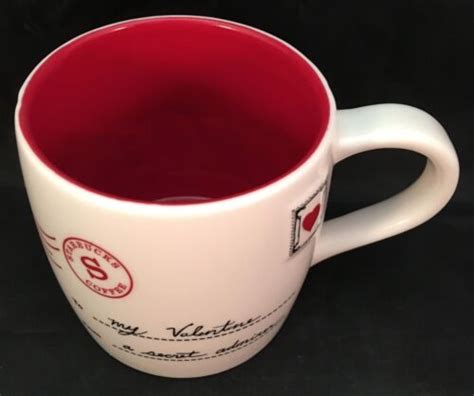 Starbucks White Red To My Valentine From A Secret Admirer Coffee Mug