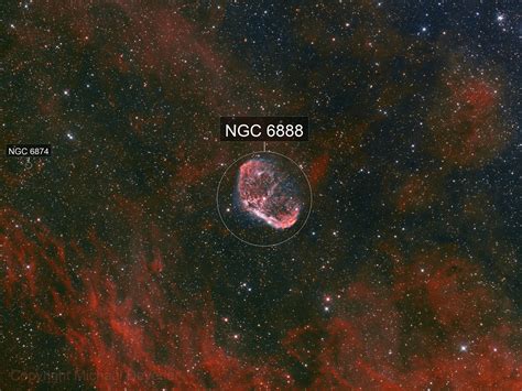 Ngc 6888 Crescent Nebula Michael Deyerler Astrobin