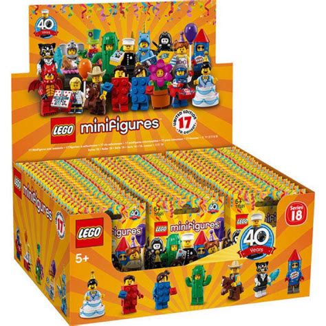 Lego Collectible Minifigures 71021 Series 18 Sealed Box Of