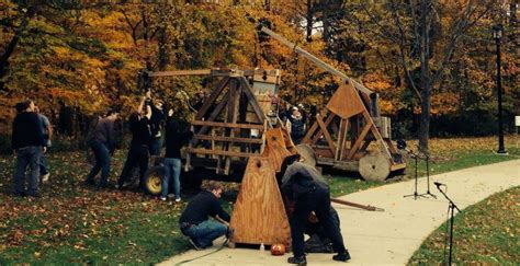 Trebuchet Pumpkin Chuck At Mt Washingtons Stanbery Park Southwest